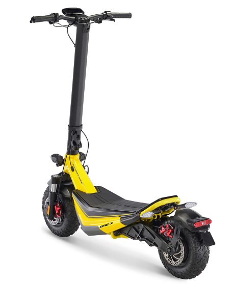 Электросамокат Velocifer (Велоциферо) ONE-X чёрный/жёлтый